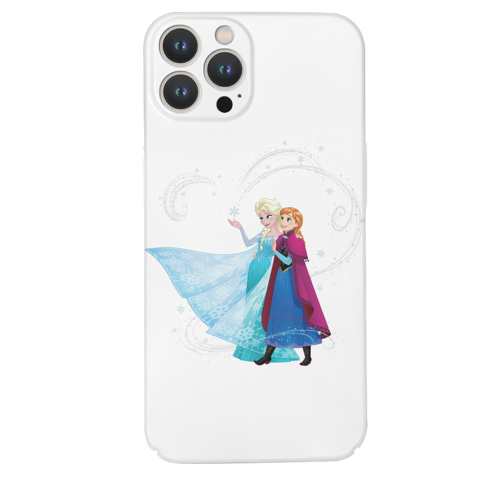 （画像用） アナと雪の女王 アンナ エルサ Frozen Anna Elsa 【iPhone 14シリーズ対応】ハードケース